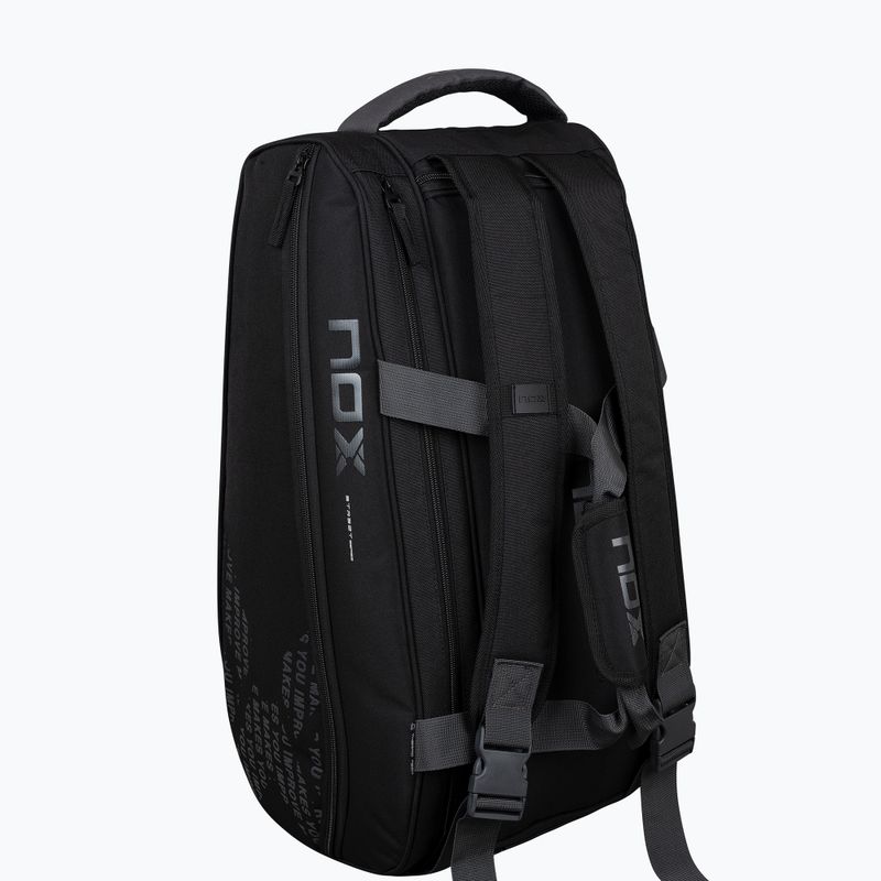 NOX Street Series borsa per pagaia 45 l nero/grigio 6