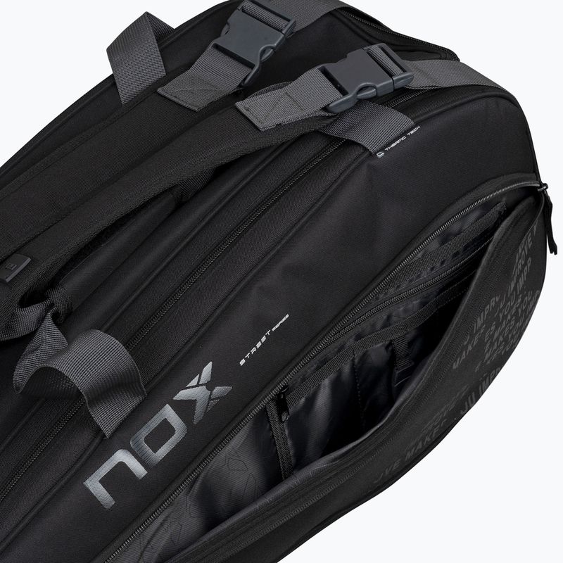 NOX Street Series borsa per pagaia 45 l nero/grigio 12