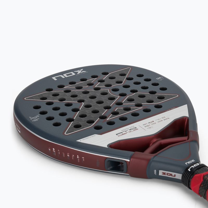 Racchetta da paddle NOX AT10 Genius 12K Di Agustin Tapia 5