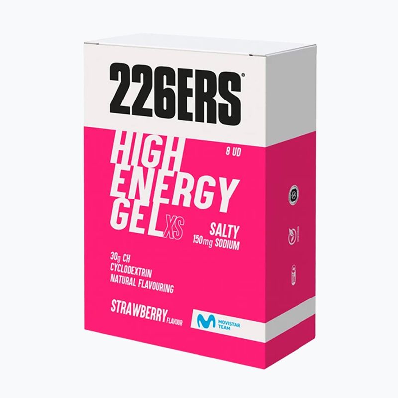 226ERS Gel ad alta energia 150mg 8 x 45 g fragola salata