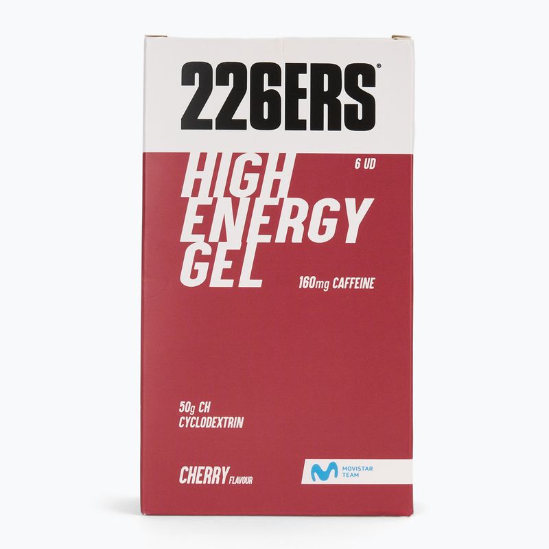 226ERS Gel ad alta energia 6 x 76 g caffeina 160 mg ciliegia