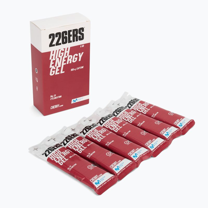 226ERS Gel ad alta energia 6 x 76 g caffeina 160 mg ciliegia 4