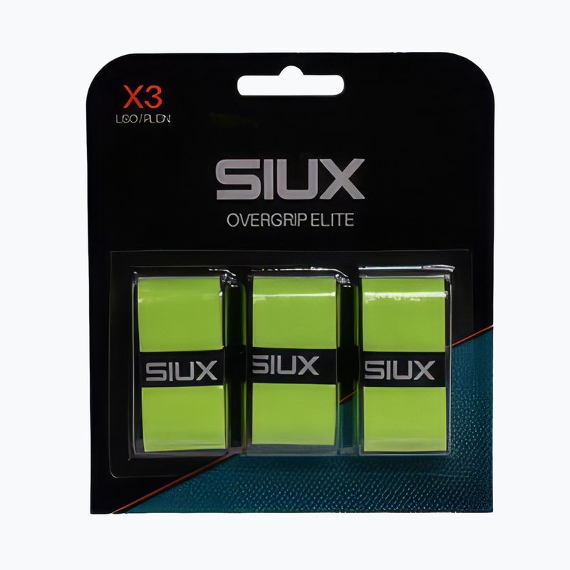 Manopole per padel Siux Elite Overgrip 3 pack green