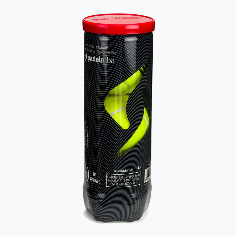 Palle da padel Siux Neo Box 72 pack red 3