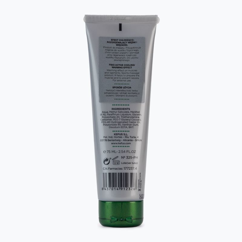 Gel rinfrescante e riscaldante Kefus Fisio Active 2