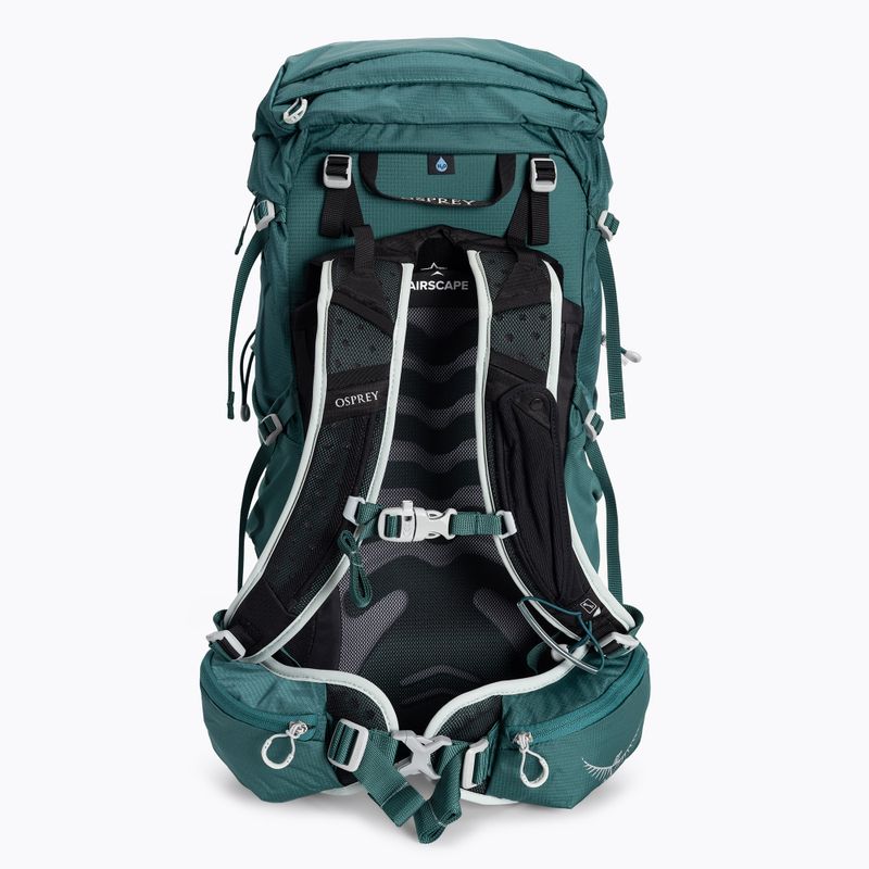 Zaino da trekking da donna Osprey Tempest 30 l verde diaspro 2