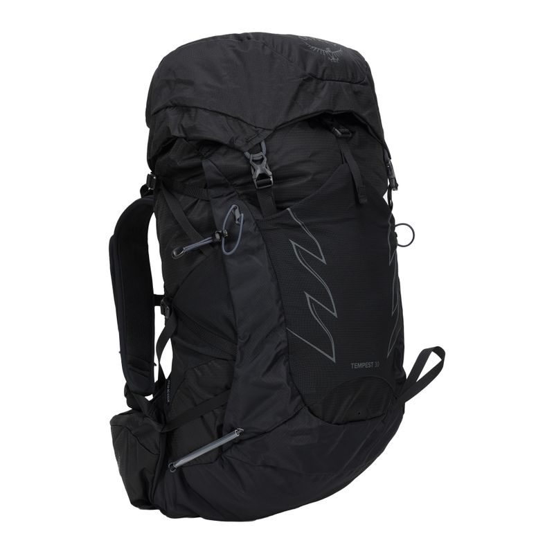 Zaino da trekking Osprey Tempest 30 l stealth nero da donna