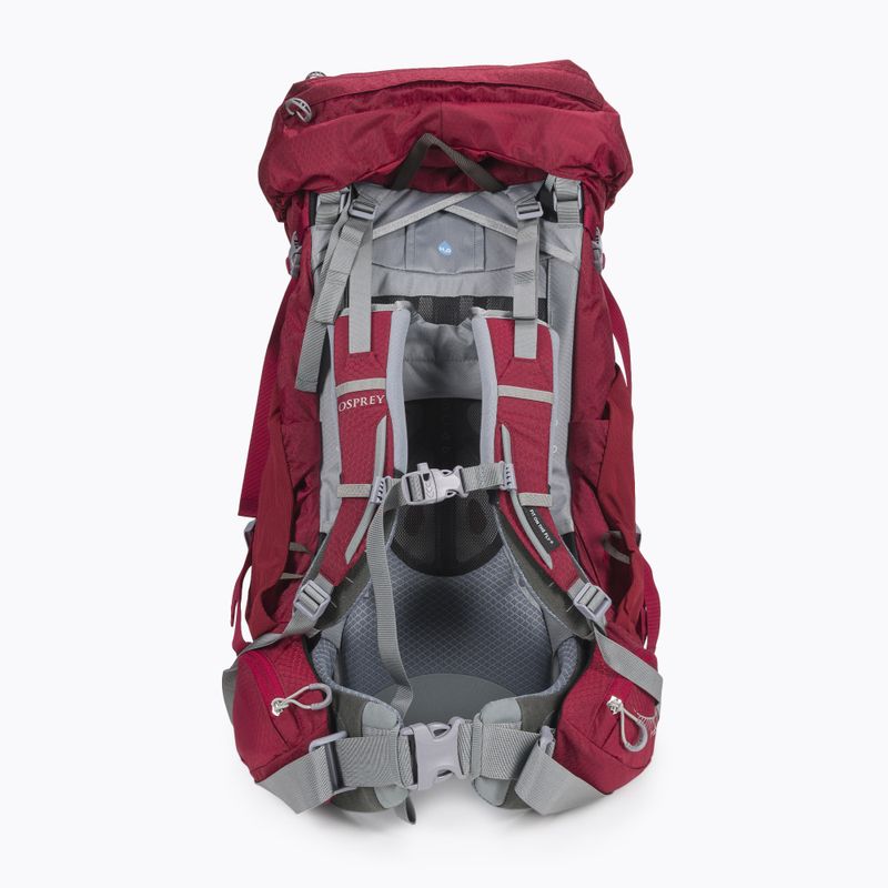 Zaino trekking da donna Osprey Ariel 65 l claret red 3