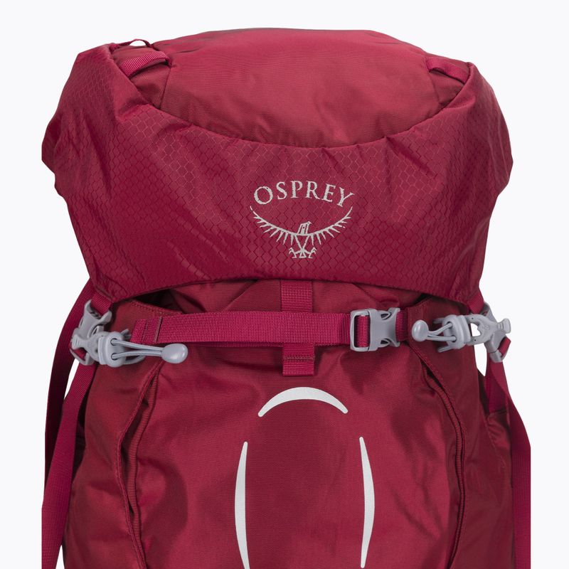 Zaino trekking da donna Osprey Ariel 65 l claret red 4