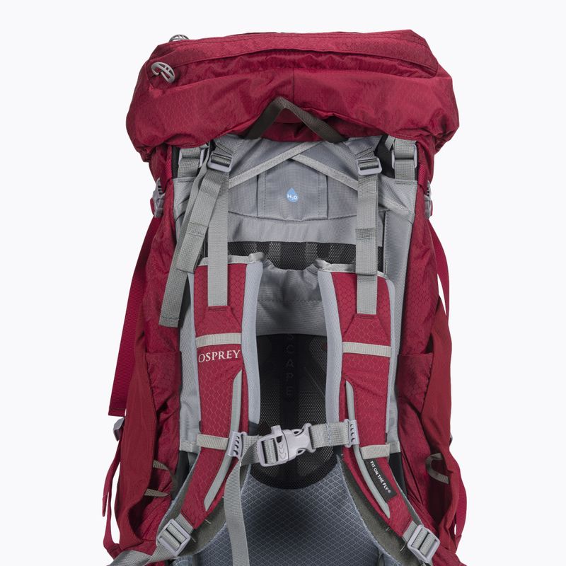 Zaino trekking da donna Osprey Ariel 65 l claret red 5