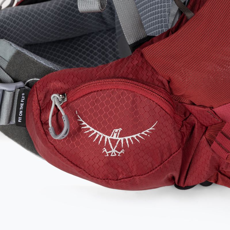 Zaino trekking da donna Osprey Ariel 55 l claret red 5