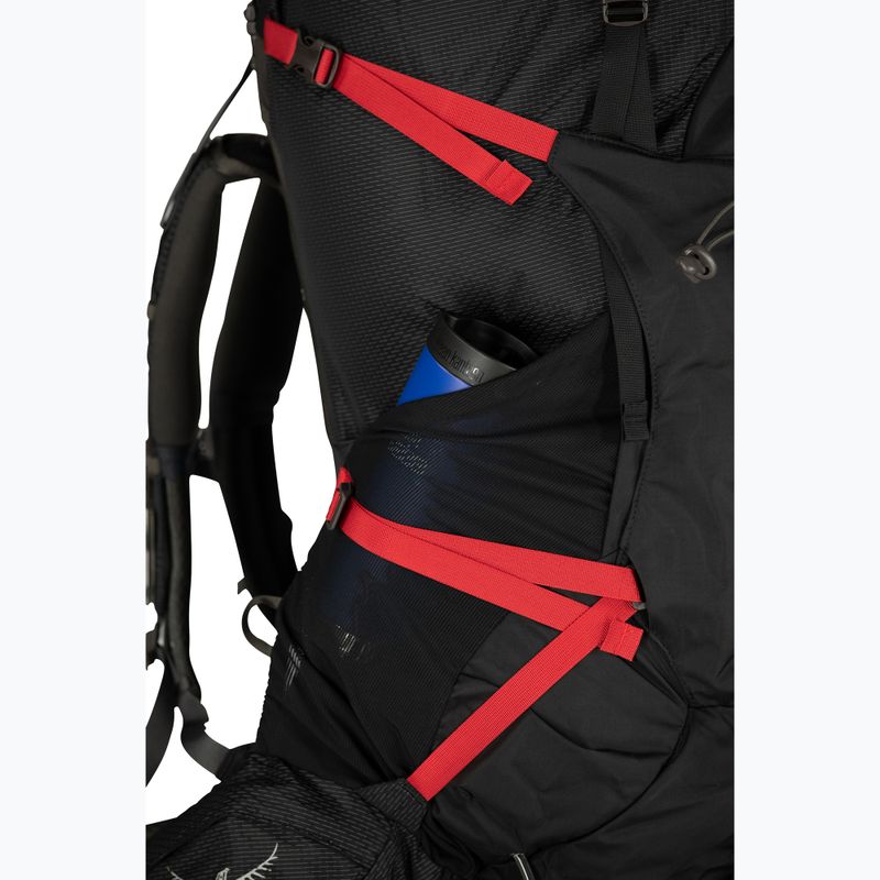 Zaino da trekking da uomo Osprey Aether Plus 100 l nero 7