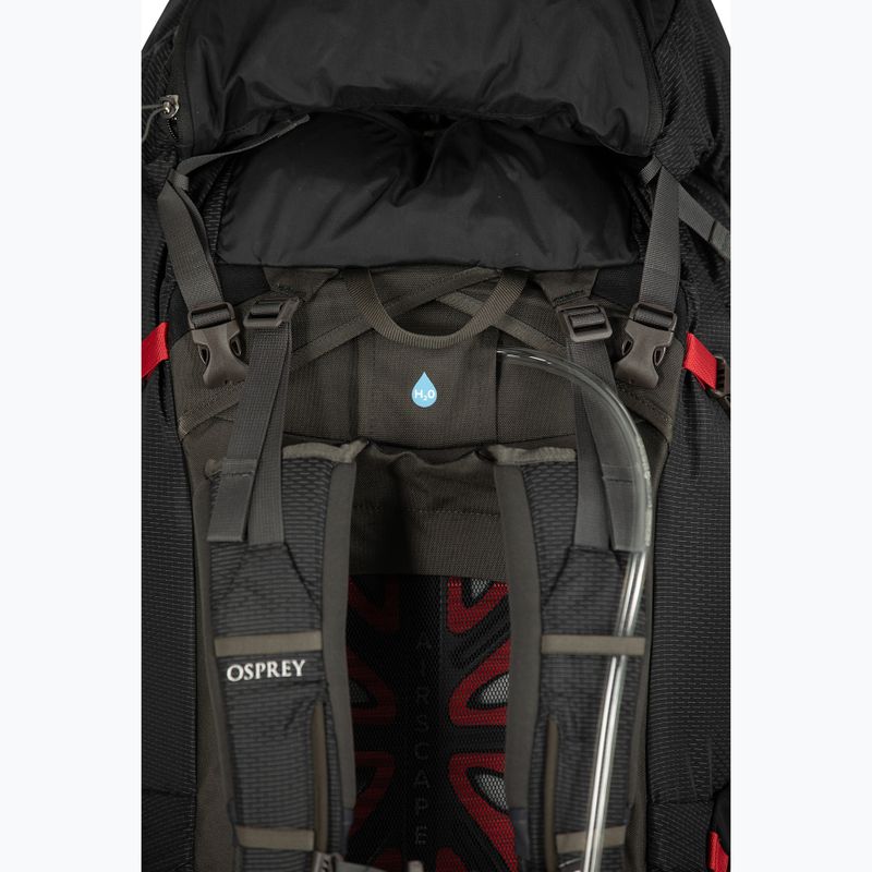 Zaino da trekking da uomo Osprey Aether Plus 100 l nero 8