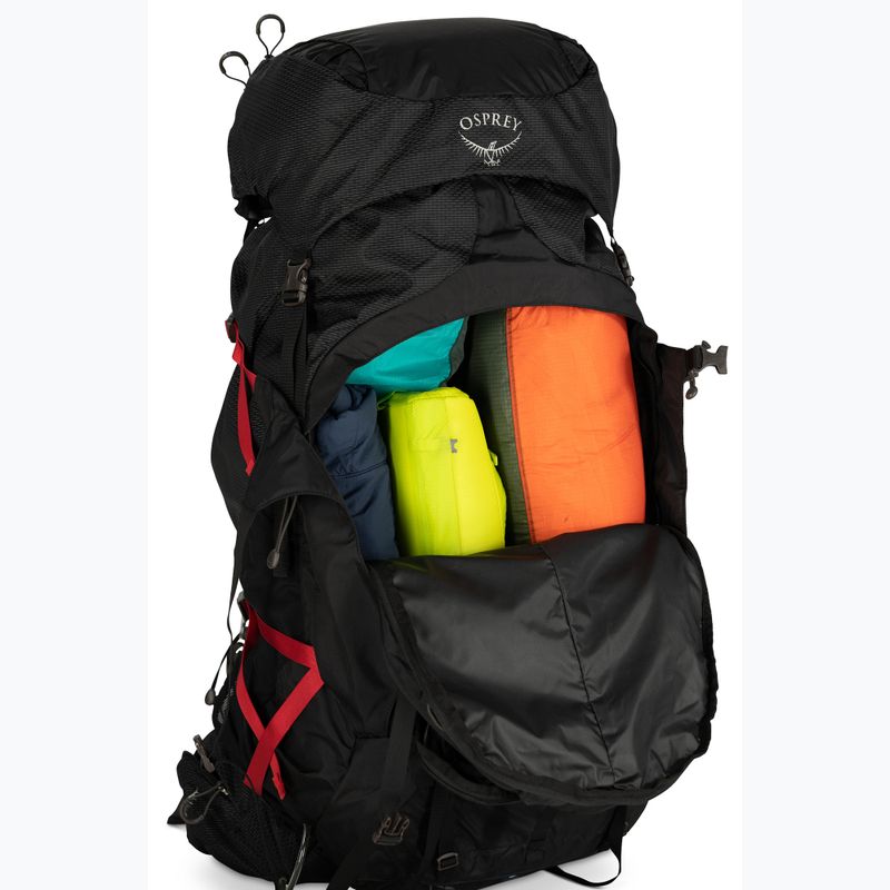 Zaino da trekking da uomo Osprey Aether Plus 100 l nero 8
