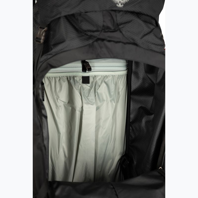 Zaino da trekking da uomo Osprey Aether Plus 100 l nero 10