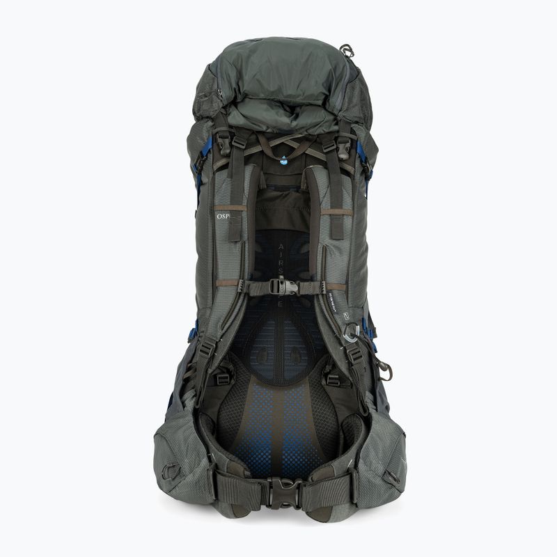 Zaino da trekking da uomo Osprey Aether Plus 70 l grigio eclisse 3