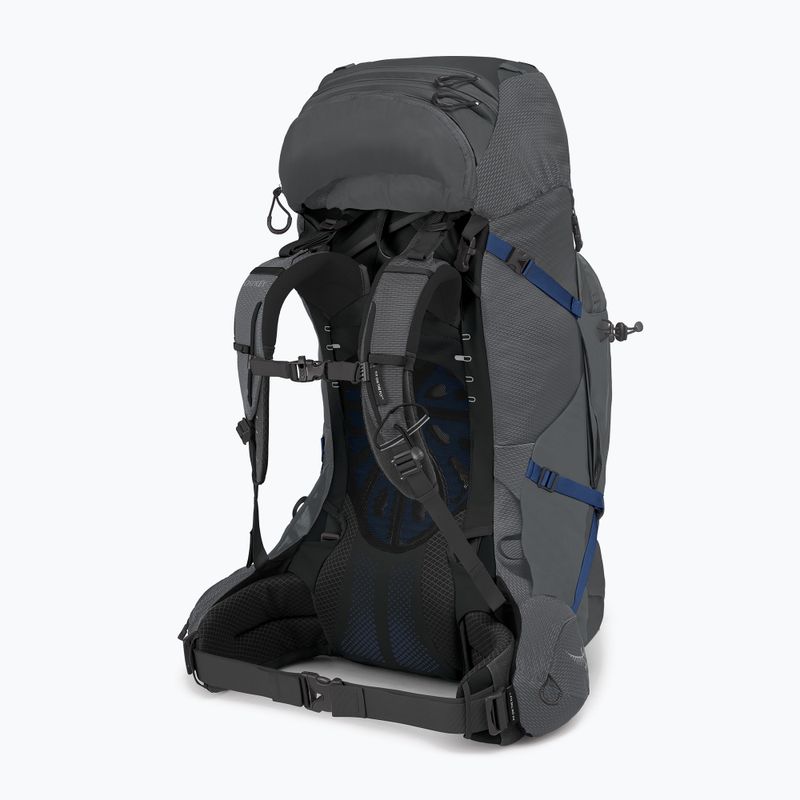 Zaino da trekking da uomo Osprey Aether Plus 70 l grigio eclisse 6