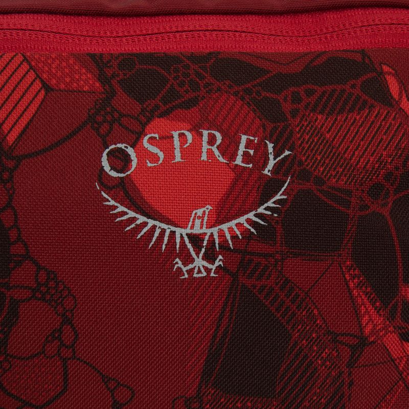 Osprey Seral 7 l res bike kidney claret red 4