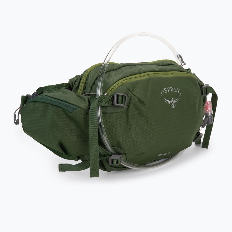 Borsa da bici Osprey Seral 7 l verde polvere