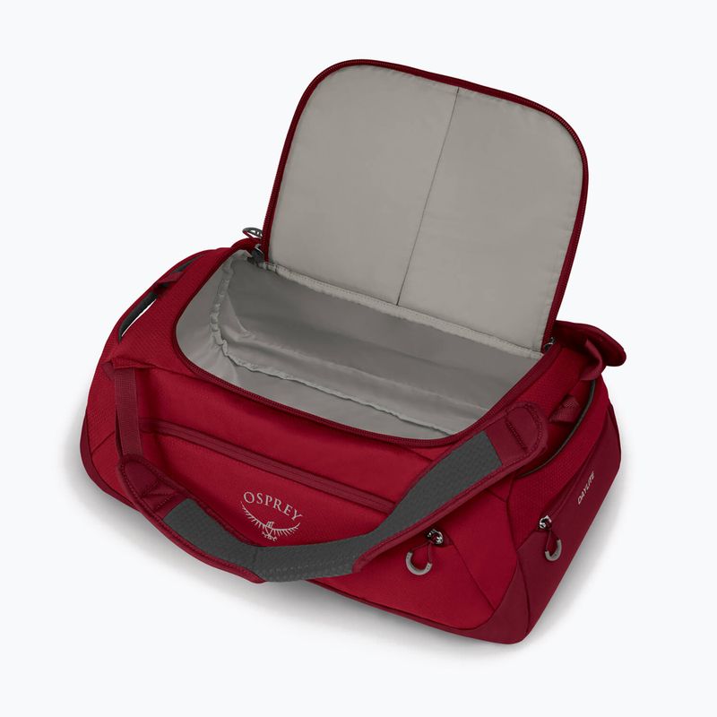 Osprey Daylite Duffel 30 l borsa da viaggio rosso cosmico 5