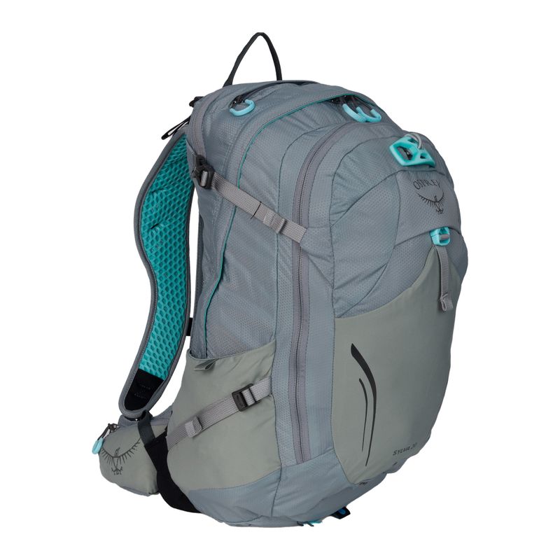 Zaino da bicicletta da donna Osprey Sylva 20 l downdraft grigio