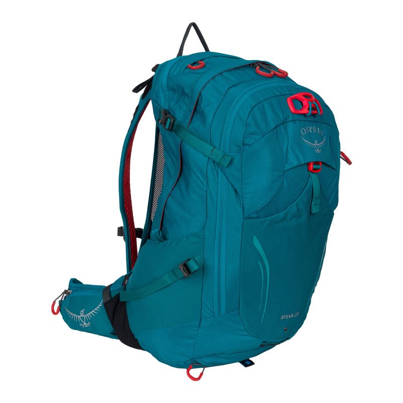 Zaino da ciclismo da donna Osprey Sylva 20 l verde verdastro