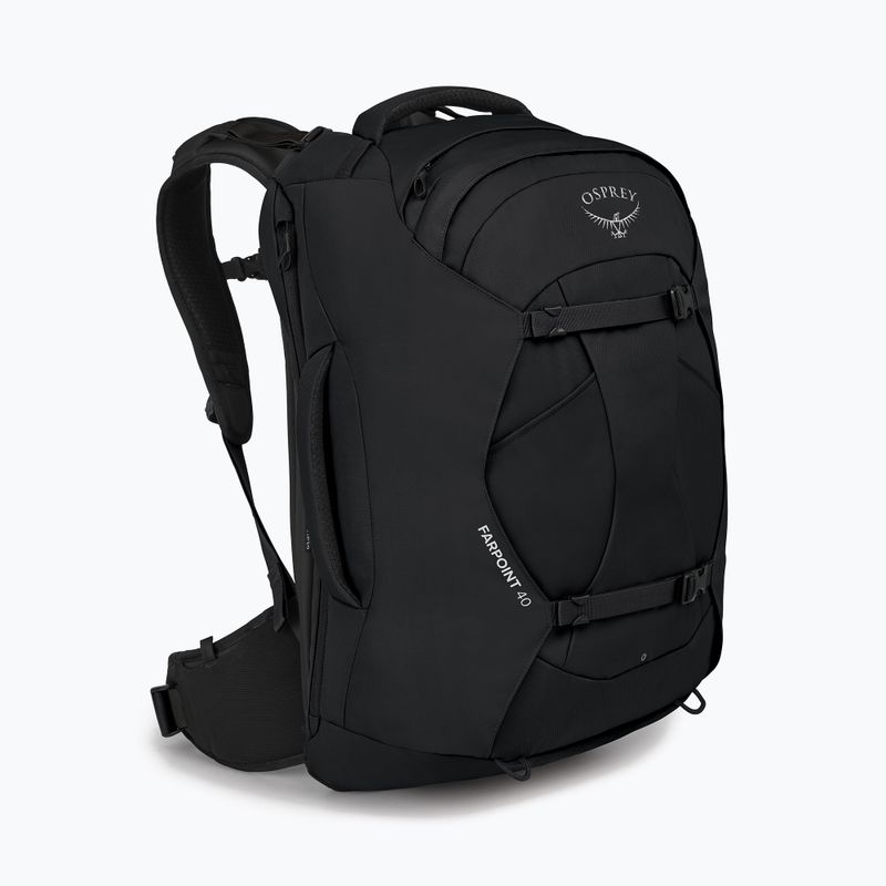 Zaino da trekking da uomo Osprey Farpoint 40 l nero 2