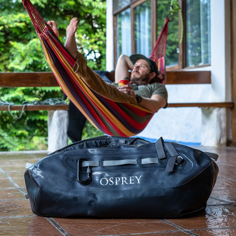 Osprey Transporter WP Duffel 70 l tunnel vision grey borsa da viaggio 13