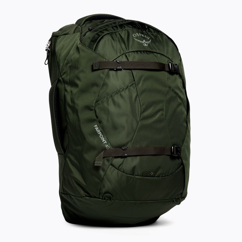 Zaino da trekking Osprey Farpoint 40 l verde topo da uomo 2