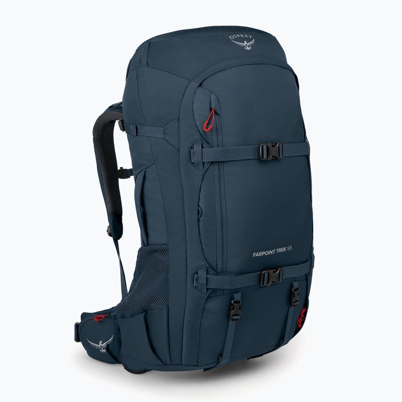 Osprey Farpoint Trek 55 l zaino da trekking da uomo blu spazio muto 2