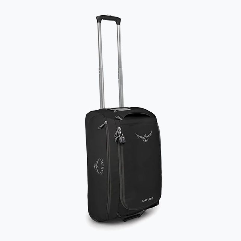Osprey Daylite Carry-On Wheeled Duffel 40 l borsa da viaggio nera 2