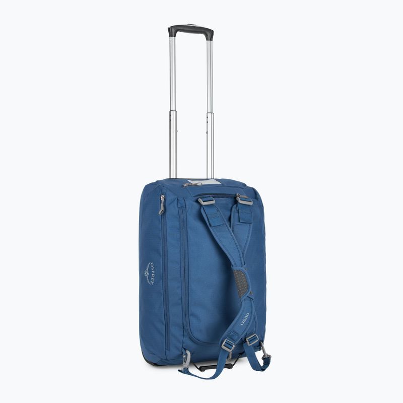 Osprey Daylite Carry-On Wheeled Duffel 40 l borsa da viaggio wave blu 4