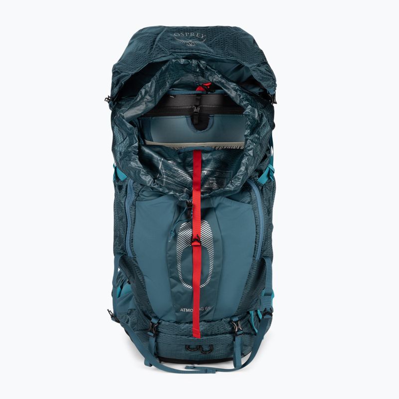 Zaino da trekking da uomo Osprey Atmos AG 65 l blu venturi 4