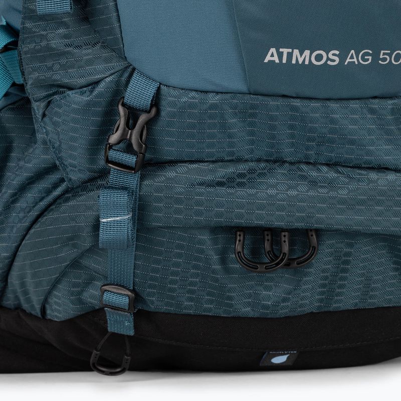 Zaino da trekking da uomo Osprey Atmos AG 50 l blu venturi 5