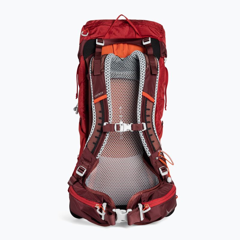 Zaino da trekking da uomo Osprey Stratos 26 l poinsettia red 3