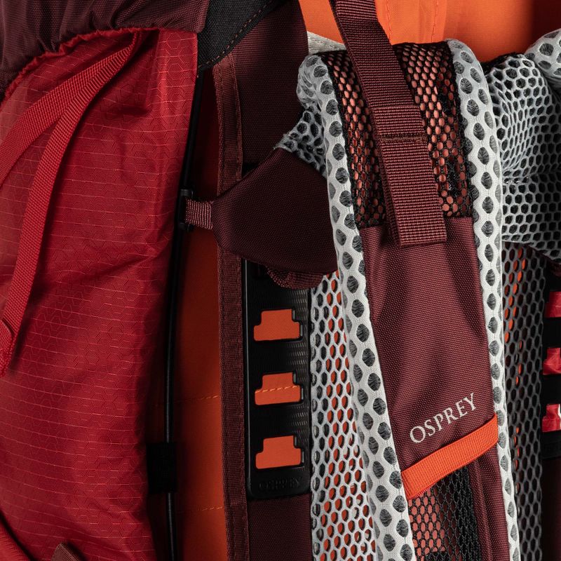 Zaino da trekking da uomo Osprey Stratos 26 l poinsettia red 7