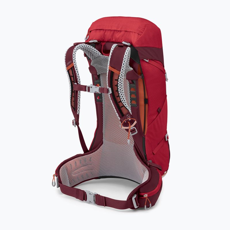 Zaino da trekking da uomo Osprey Stratos 26 l poinsettia red 13