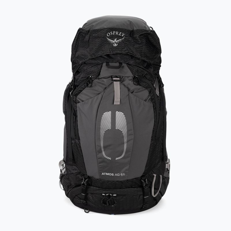 Zaino da trekking da uomo Osprey Atmos AG 65 l nero