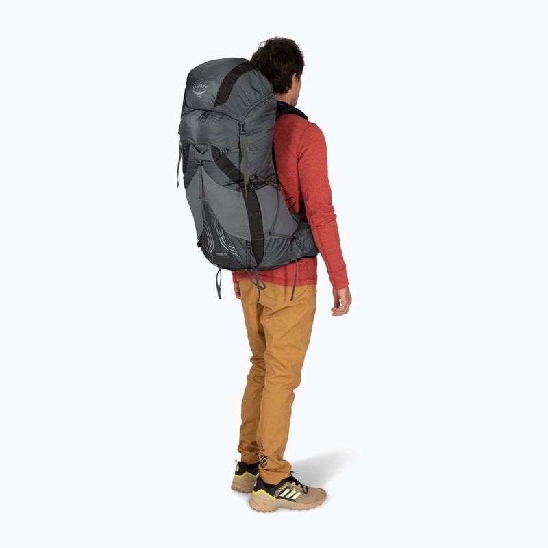 Zaino da trekking da uomo Osprey Exos S-M 48 l grigio tungsteno 6