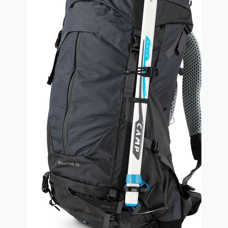 Zaino da trekking Osprey Stratos 34 l tunnel vision grigio uomo 5