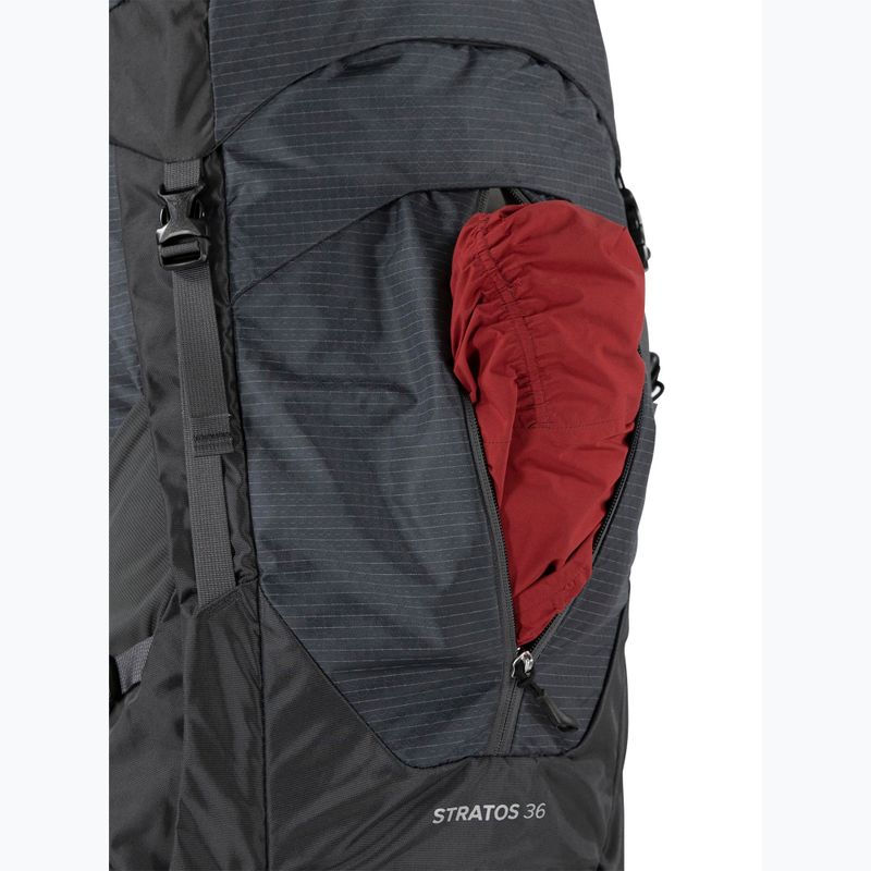 Zaino da trekking Osprey Stratos 34 l tunnel vision grigio uomo 6