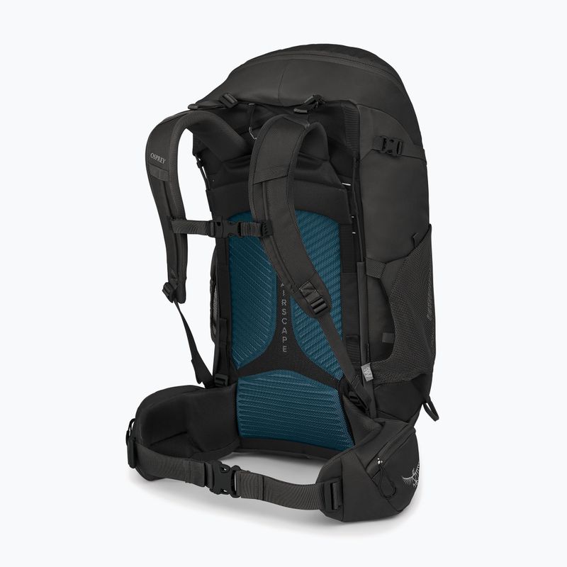 Zaino da trekking da uomo Osprey Volt 45 l mamba nero 3