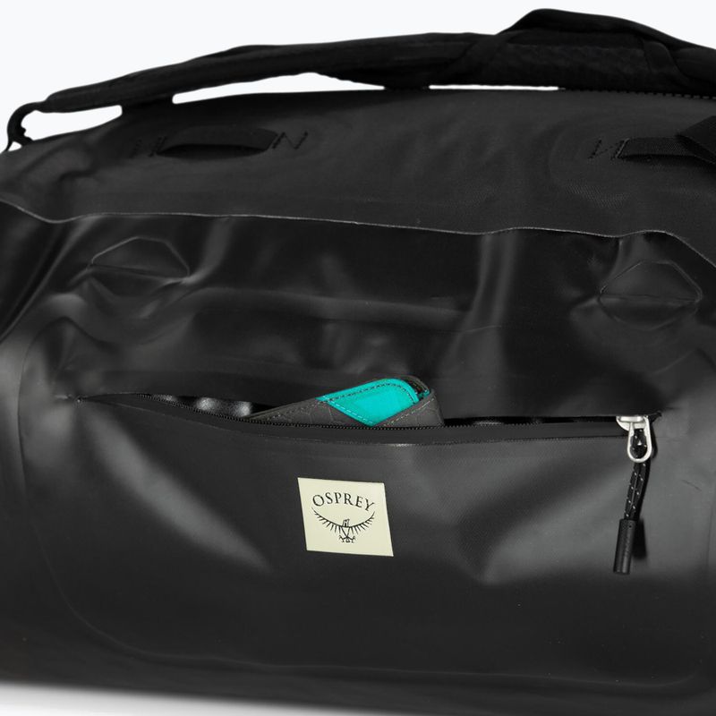 Osprey Arcane Waterproof Duffel 40 l mamba nero borsa da viaggio 4