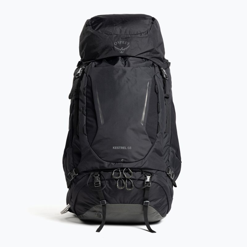 Zaino da trekking da uomo Osprey Kestrel 68 l nero