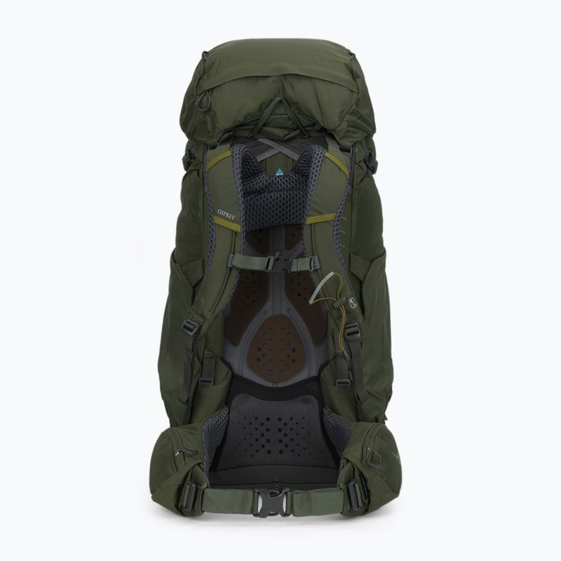 Zaino trekking da uomo Osprey Kestrel 68 l verde bonsai 3