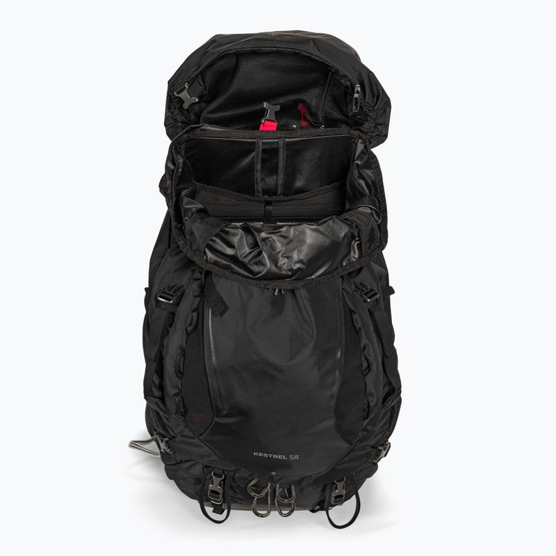 Zaino da trekking da uomo Osprey Kestrel 58 l nero 4