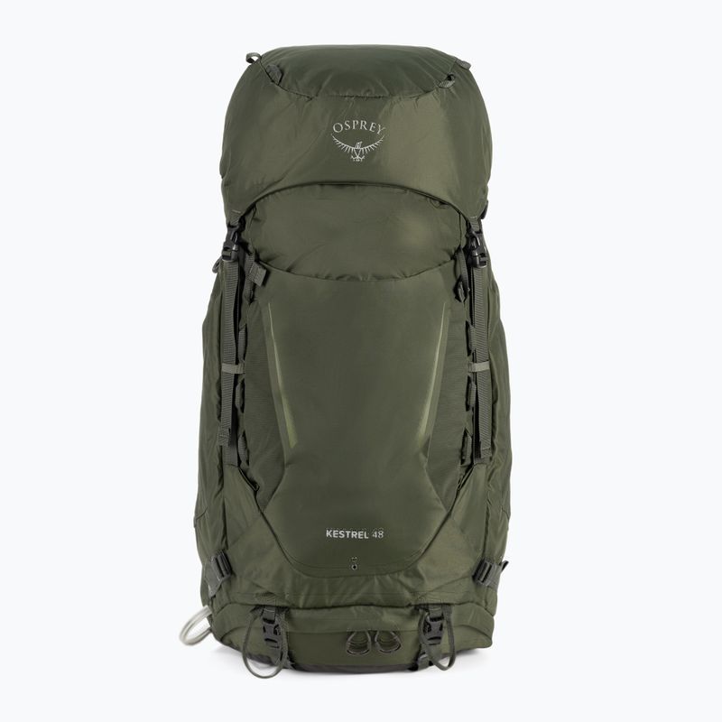 Zaino da trekking da uomo Osprey Kestrel 48 verde bonsai