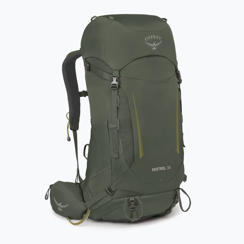 Zaino trekking da uomo Osprey Kestrel 38 l verde bonsai 5