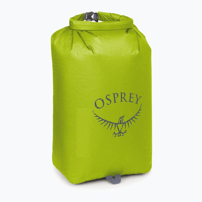 Sacco a secco ultraleggero Osprey 20 l verde limone