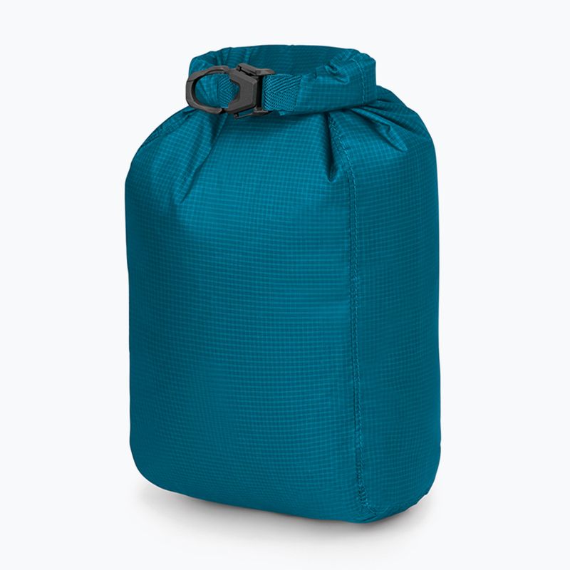 Sacco a secco ultraleggero Osprey 3 l fronte acqua blu 2